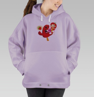 Some like it hot | Некоторые любят погорячее, Hoodie Oversize Fiolet